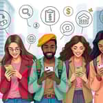 Review das contas digitais para jovens universitário