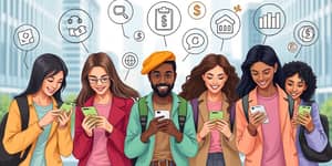 Review das contas digitais para jovens universitário